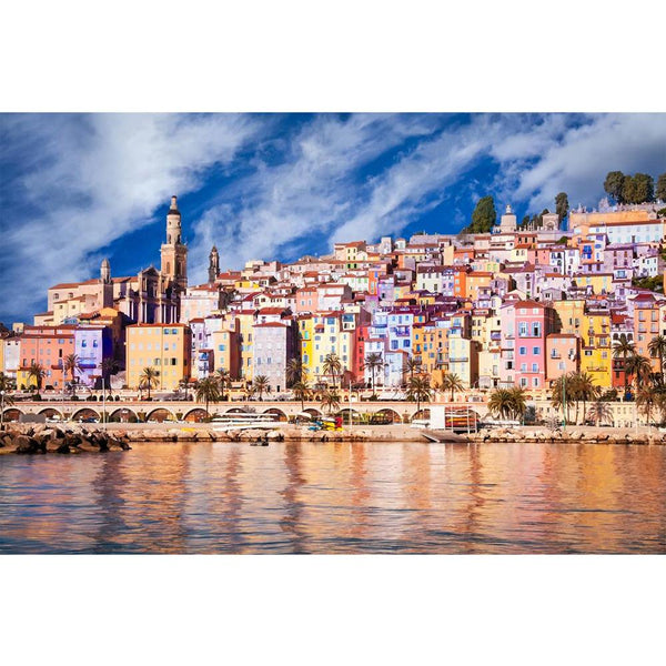 Provence Village Menton Scenic View Unframed Paper Poster-Paper Posters Unframed-POS_UN-IC 5001108 IC 5001108, Architecture, Automobiles, Business, Cities, City Views, Countries, Family, Fantasy, French, Holidays, Landscapes, Scenic, Sunrises, Transportation, Travel, Vehicles, Wine, provence, village, menton, view, unframed, paper, wall, poster, background, beach, blue, building, church, city, clouds, color, colorful, country, day, europe, france, green, holiday, houses, joy, landscape, life, light, ocean, 