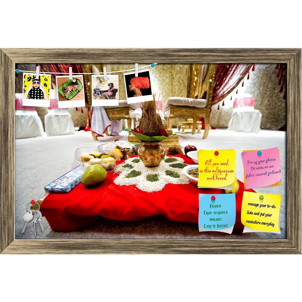 ArtzFolio Indian Wedding Printed Bulletin Board Notice Pin Board Soft Board | Framed-Bulletin Boards Framed-AZSAO13493901BLB_FR_L-Image Code 5001110 Vishnu Image Folio Pvt Ltd, IC 5001110, ArtzFolio, Bulletin Boards Framed, Religious, Traditional, Photography, indian, wedding, printed, bulletin, board, notice, pin, soft, framed, ceremony, set, pin up board, push pin board, extra large cork board, big pin board, notice board, small bulletin board, cork board, wall notice board, giant cork board, bulletin boa