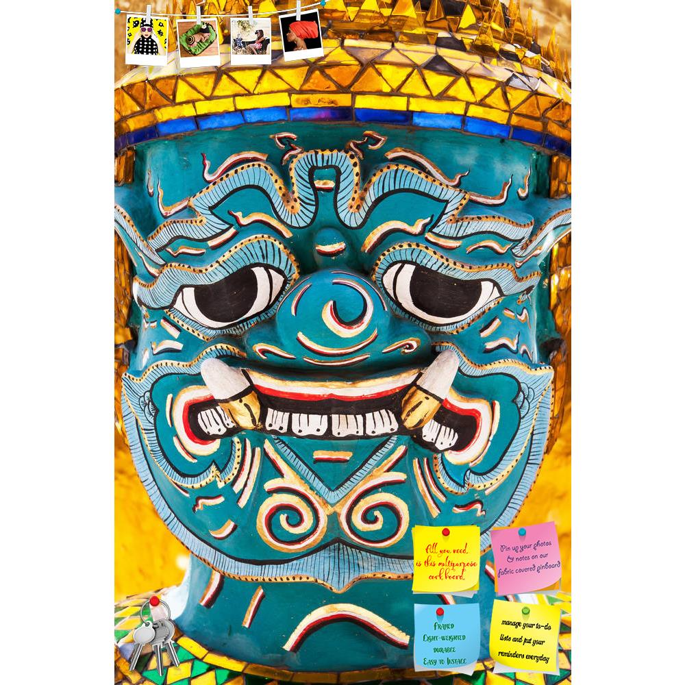 ArtzFolio Emerald Buddha Wat Phra Kaew Bangkok Thailand Printed Bulletin Board Notice Pin Board Soft Board | Frameless-Bulletin Boards Frameless-AZSAO13509677BLB_FL_L-Image Code 5001113 Vishnu Image Folio Pvt Ltd, IC 5001113, ArtzFolio, Bulletin Boards Frameless, Places, Religious, Fine Art Reprint, emerald, buddha, wat, phra, kaew, bangkok, thailand, printed, bulletin, board, notice, pin, soft, frameless, face, giant, temple, pin up board, push pin board, extra large cork board, big pin board, notice board