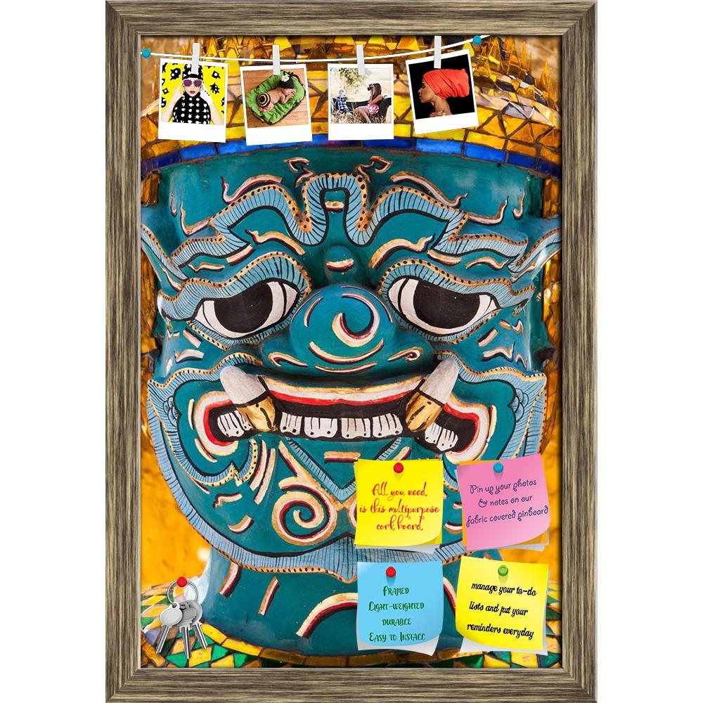 ArtzFolio Emerald Buddha Wat Phra Kaew Bangkok Thailand Printed Bulletin Board Notice Pin Board Soft Board | Framed-Bulletin Boards Framed-AZSAO13509677BLB_FR_L-Image Code 5001113 Vishnu Image Folio Pvt Ltd, IC 5001113, ArtzFolio, Bulletin Boards Framed, Places, Religious, Fine Art Reprint, emerald, buddha, wat, phra, kaew, bangkok, thailand, printed, bulletin, board, notice, pin, soft, framed, face, giant, temple, pin up board, push pin board, extra large cork board, big pin board, notice board, small bull