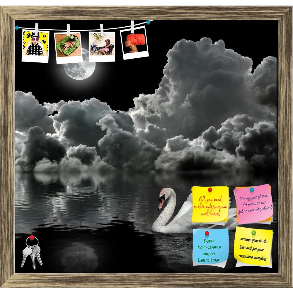 ArtzFolio White Swan At Night Printed Bulletin Board Notice Pin Board Soft Board | Framed-Bulletin Boards Framed-AZSAO13626608BLB_FR_L-Image Code 5001133 Vishnu Image Folio Pvt Ltd, IC 5001133, ArtzFolio, Bulletin Boards Framed, Birds, Landscapes, Photography, white, swan, at, night, printed, bulletin, board, notice, pin, soft, framed, under, moon, pin up board, push pin board, extra large cork board, big pin board, notice board, small bulletin board, cork board, wall notice board, giant cork board, bulleti