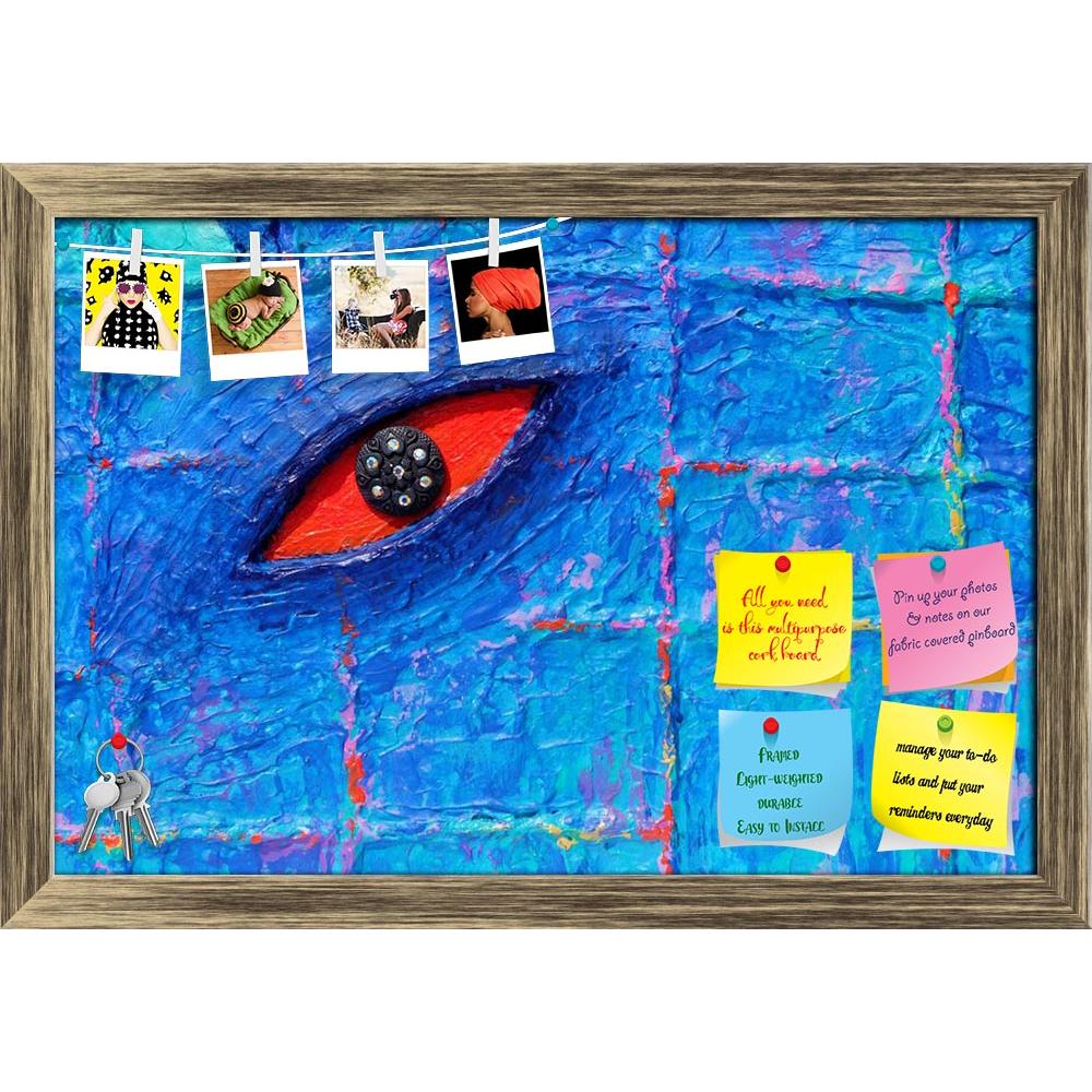 ArtzFolio Red Eye D2 Printed Bulletin Board Notice Pin Board Soft Board | Framed-Bulletin Boards Framed-AZSAO13822957BLB_FR_L-Image Code 5001158 Vishnu Image Folio Pvt Ltd, IC 5001158, ArtzFolio, Bulletin Boards Framed, Abstract, Fine Art Reprint, red, eye, d2, printed, bulletin, board, notice, pin, soft, framed, texture, colorful, painting, pin up board, push pin board, extra large cork board, big pin board, notice board, small bulletin board, cork board, wall notice board, giant cork board, bulletin board