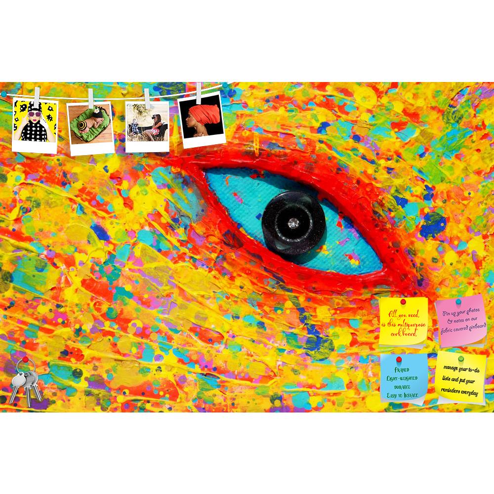 ArtzFolio Turquoise Eye D2 Printed Bulletin Board Notice Pin Board Soft Board | Frameless-Bulletin Boards Frameless-AZSAO13824075BLB_FL_L-Image Code 5001161 Vishnu Image Folio Pvt Ltd, IC 5001161, ArtzFolio, Bulletin Boards Frameless, Abstract, Fine Art Reprint, turquoise, eye, d2, printed, bulletin, board, notice, pin, soft, frameless, texture, colorful, painting, pin up board, push pin board, extra large cork board, big pin board, notice board, small bulletin board, cork board, wall notice board, giant co