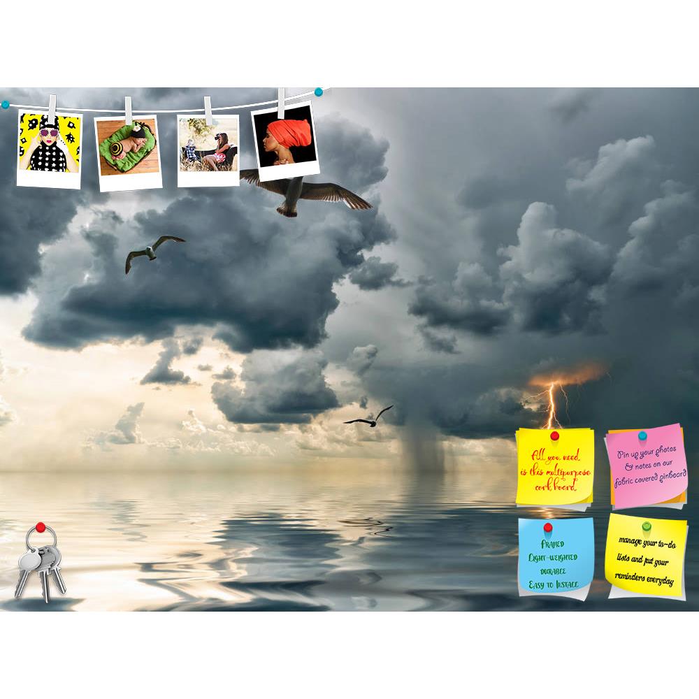 ArtzFolio Seagulls Over Ocean Printed Bulletin Board Notice Pin Board Soft Board | Frameless-Bulletin Boards Frameless-AZSAO13826410BLB_FL_L-Image Code 5001162 Vishnu Image Folio Pvt Ltd, IC 5001162, ArtzFolio, Bulletin Boards Frameless, Landscapes, Photography, seagulls, over, ocean, printed, bulletin, board, notice, pin, soft, frameless, comes, nearer, thunder-storm, rain, lightning, background, bay, beautiful, beauty, bird, blue, bright, cloud, color, colorful, dusk, evening, gold, golden, horizon, lands