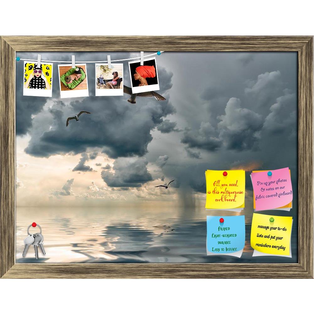 ArtzFolio Seagulls Over Ocean Printed Bulletin Board Notice Pin Board Soft Board | Framed-Bulletin Boards Framed-AZSAO13826410BLB_FR_L-Image Code 5001162 Vishnu Image Folio Pvt Ltd, IC 5001162, ArtzFolio, Bulletin Boards Framed, Landscapes, Photography, seagulls, over, ocean, printed, bulletin, board, notice, pin, soft, framed, comes, nearer, thunder-storm, rain, lightning, background, bay, beautiful, beauty, bird, blue, bright, cloud, color, colorful, dusk, evening, gold, golden, horizon, landscape, light,