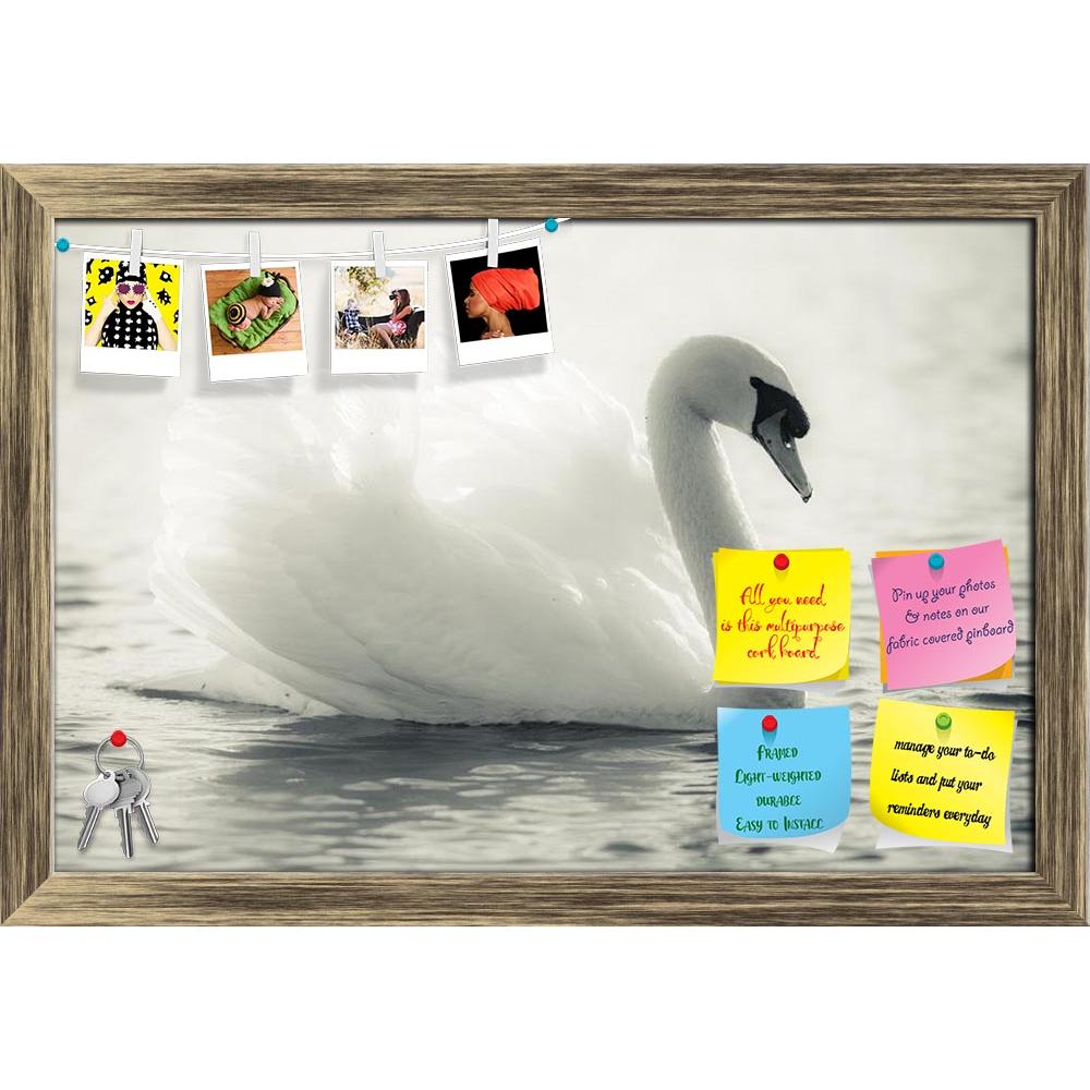 ArtzFolio Swan In A Lake D2 Printed Bulletin Board Notice Pin Board Soft Board | Framed-Bulletin Boards Framed-AZSAO13874919BLB_FR_L-Image Code 5001175 Vishnu Image Folio Pvt Ltd, IC 5001175, ArtzFolio, Bulletin Boards Framed, Birds, Photography, swan, in, a, lake, d2, printed, bulletin, board, notice, pin, soft, framed, graceful, black, white, pin up board, push pin board, extra large cork board, big pin board, notice board, small bulletin board, cork board, wall notice board, giant cork board, bulletin bo