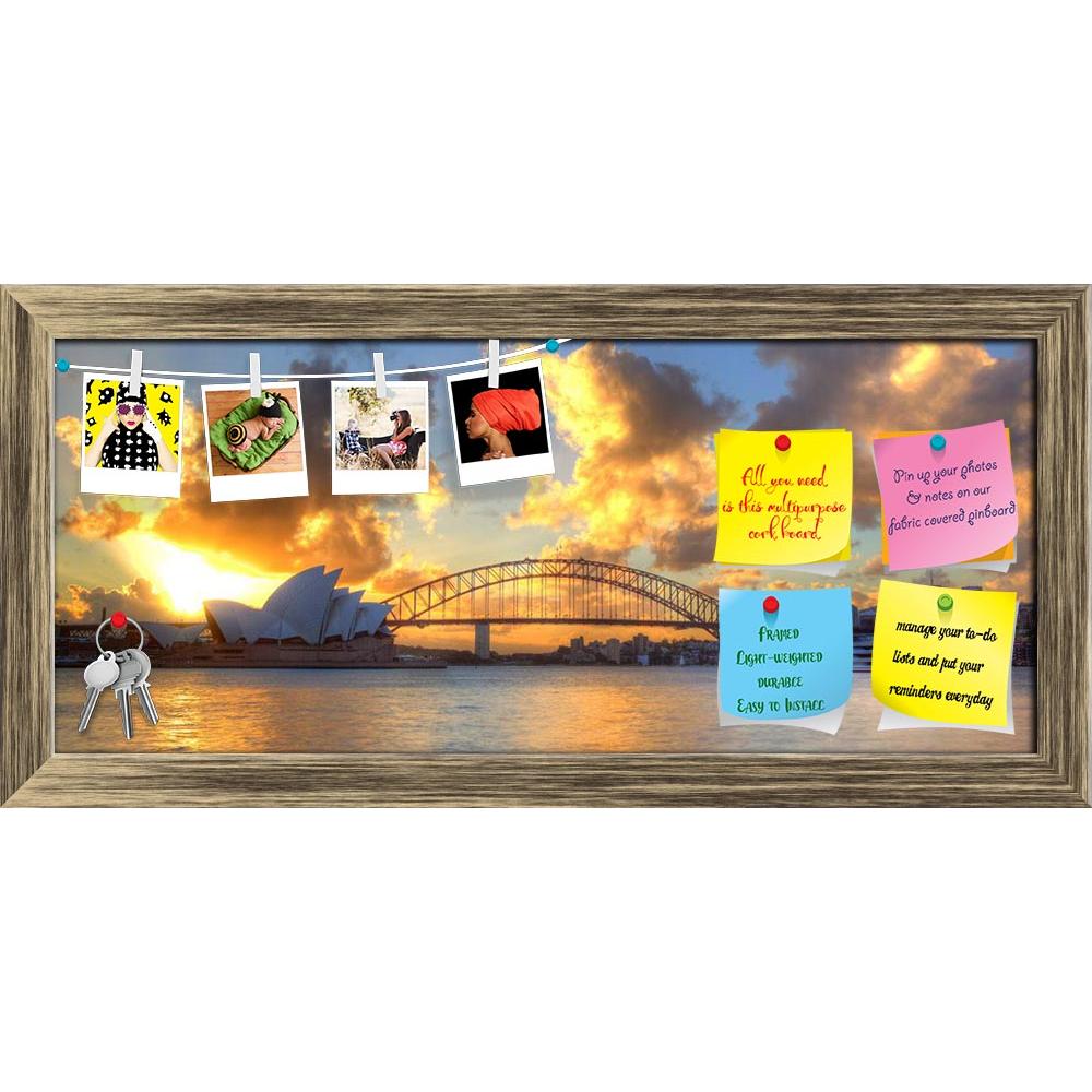 ArtzFolio Sydney Harbour With Opera House, Australia Printed Bulletin Board Notice Pin Board Soft Board | Framed-Bulletin Boards Framed-AZSAO13888689BLB_FR_L-Image Code 5001177 Vishnu Image Folio Pvt Ltd, IC 5001177, ArtzFolio, Bulletin Boards Framed, Places, Photography, sydney, harbour, with, opera, house, australia, printed, bulletin, board, notice, pin, soft, framed, bridge, architecture, art, bay, beautiful, building, city, cityscape, colorful, colors, concert, culture, dark, down, dusk, entertainment,