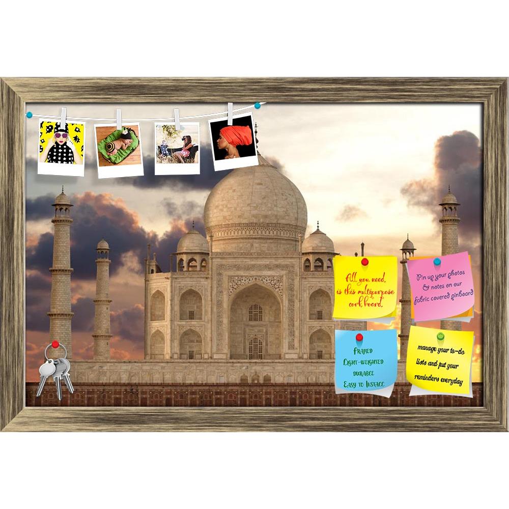 ArtzFolio Sunset Over Taj Mahal Agra India Printed Bulletin Board Notice Pin Board Soft Board | Framed-Bulletin Boards Framed-AZSAO13925268BLB_FR_L-Image Code 5001193 Vishnu Image Folio Pvt Ltd, IC 5001193, ArtzFolio, Bulletin Boards Framed, Places, Religious, Photography, sunset, over, taj, mahal, agra, india, printed, bulletin, board, notice, pin, soft, framed, mausoleum, uttar, pradesh, pin up board, push pin board, extra large cork board, big pin board, notice board, small bulletin board, cork board, wa