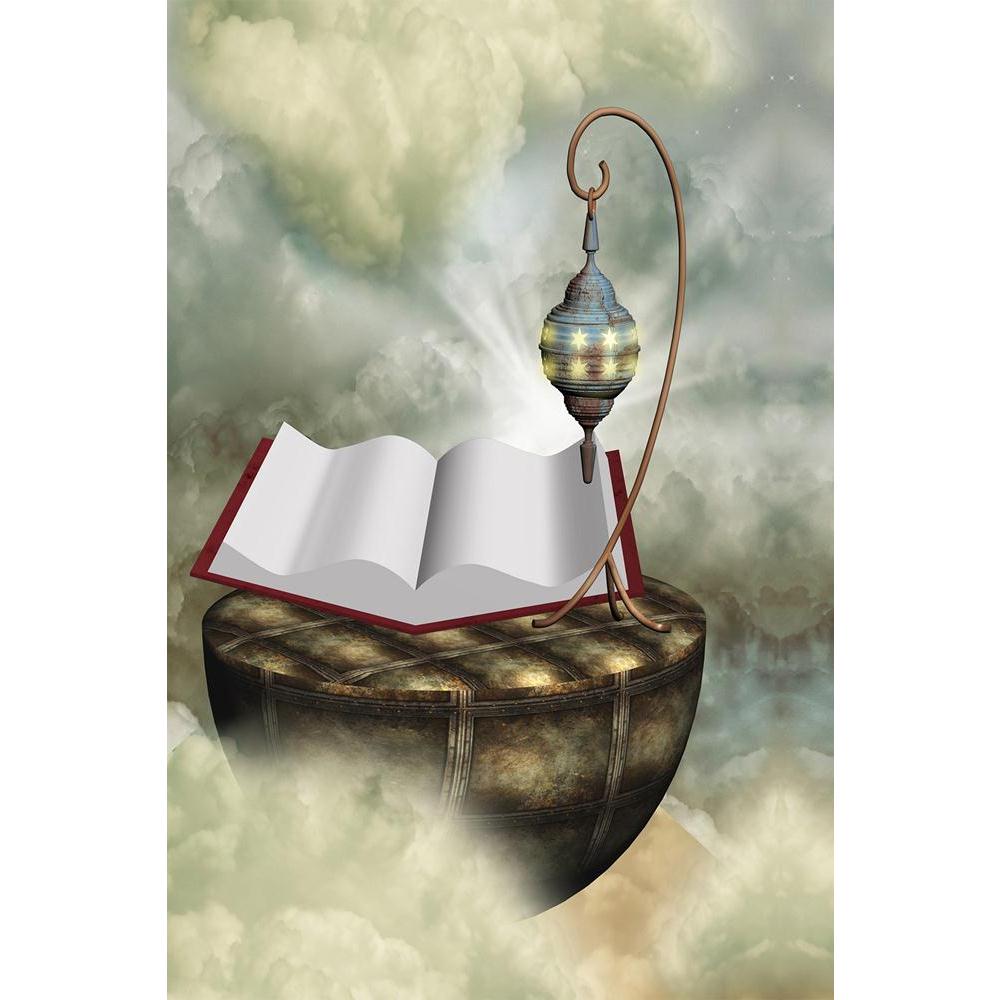 ArtzFolio Magic Book With Lamp Unframed Paper Poster-Paper Posters Unframed-AZART13932141POS_UN_L-Image Code 5001195 Vishnu Image Folio Pvt Ltd, IC 5001195, ArtzFolio, Paper Posters Unframed, Fantasy, Kids, Landscapes, Digital Art, magic, book, with, lamp, unframed, paper, poster, wall, large, size, for, living, room, home, decoration, big, framed, decor, posters, pitaara, box, modern, art, frame, bedroom, amazonbasics, door, drawing, small, decorative, office, reception, multiple, friends, images, reprints