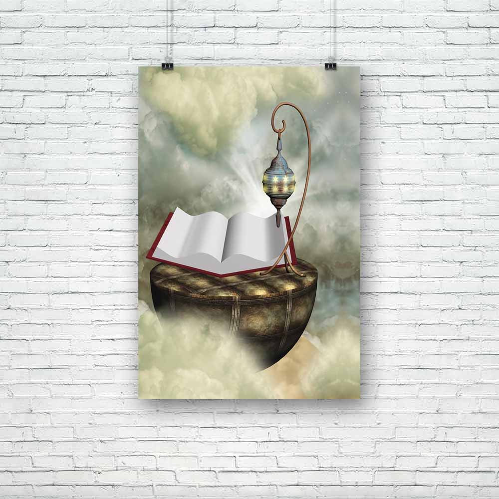 Magic Book With Lamp Unframed Paper Poster-Paper Posters Unframed-POS_UN-IC 5001195 IC 5001195, Baby, Books, Children, Digital, Digital Art, Fantasy, Graphic, Kids, Nature, Scenic, magic, book, with, lamp, unframed, paper, poster, backdrops, background, cloud, dreams, dreamy, exploration, fae, fairy, fairytale, fantastic, globe, manipulation, mist, misty, moon, outdoor, peaceful, platform, scenario, scene, tales, artzfolio, posters, wall posters, posters for room, posters for room decoration, office poster,