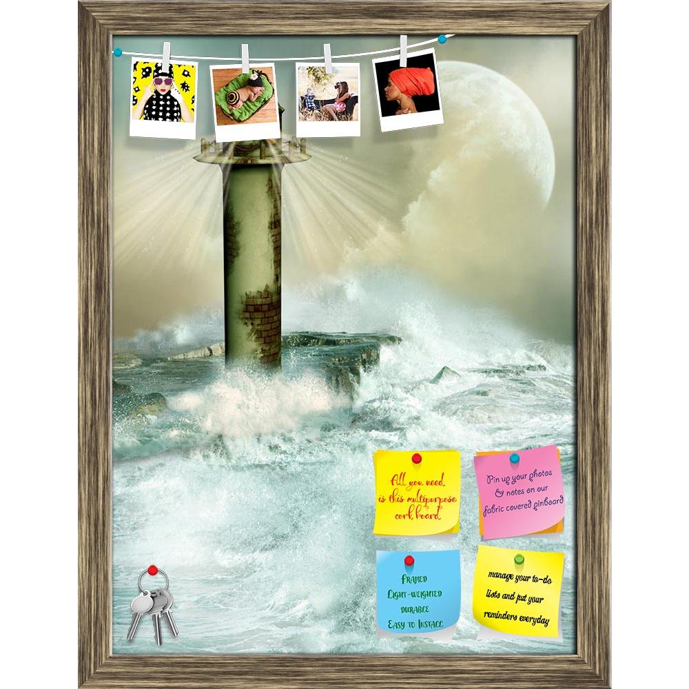 ArtzFolio Lighthouse In Landscape Printed Bulletin Board Notice Pin Board Soft Board | Framed-Bulletin Boards Framed-AZSAO13932144BLB_FR_L-Image Code 5001197 Vishnu Image Folio Pvt Ltd, IC 5001197, ArtzFolio, Bulletin Boards Framed, Fantasy, Kids, Landscapes, Fine Art Reprint, lighthouse, in, landscape, printed, bulletin, board, notice, pin, soft, framed, old, desolate, big, waves, pin up board, push pin board, extra large cork board, big pin board, notice board, small bulletin board, cork board, wall notic