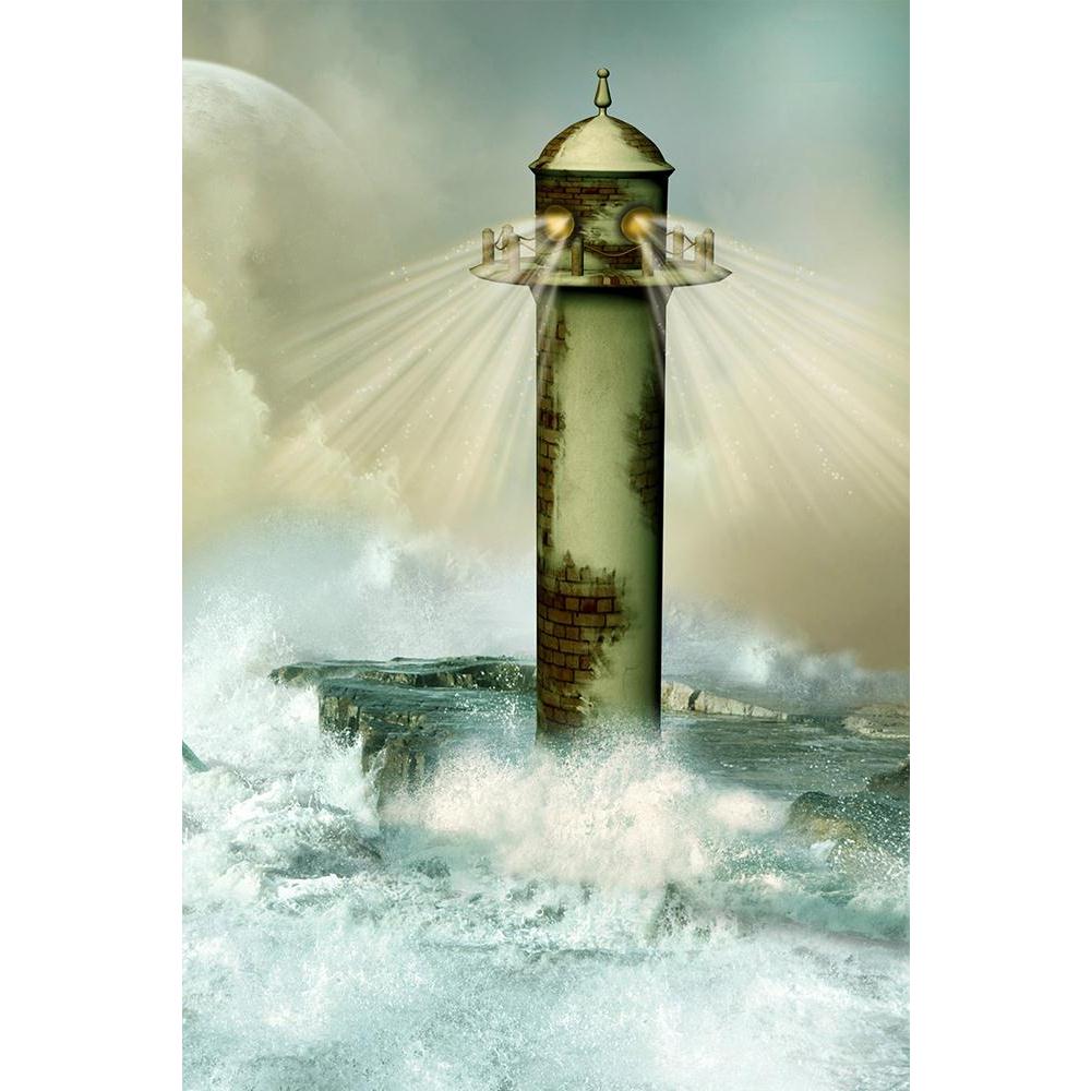 ArtzFolio Lighthouse In Landscape Unframed Paper Poster-Paper Posters Unframed-AZART13932144POS_UN_L-Image Code 5001197 Vishnu Image Folio Pvt Ltd, IC 5001197, ArtzFolio, Paper Posters Unframed, Fantasy, Kids, Landscapes, Fine Art Reprint, lighthouse, in, landscape, unframed, paper, poster, wall, large, size, for, living, room, home, decoration, big, framed, decor, posters, pitaara, box, modern, art, with, frame, bedroom, amazonbasics, door, drawing, small, decorative, office, reception, multiple, friends, 