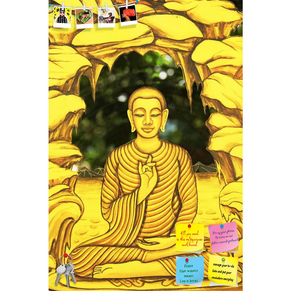 ArtzFolio Lord Buddha D2 Printed Bulletin Board Notice Pin Board Soft Board | Frameless-Bulletin Boards Frameless-AZSAO13947111BLB_FL_L-Image Code 5001201 Vishnu Image Folio Pvt Ltd, IC 5001201, ArtzFolio, Bulletin Boards Frameless, Religious, Fine Art Reprint, lord, buddha, d2, printed, bulletin, board, notice, pin, soft, frameless, pin up board, push pin board, extra large cork board, big pin board, notice board, small bulletin board, cork board, wall notice board, giant cork board, bulletin board, office