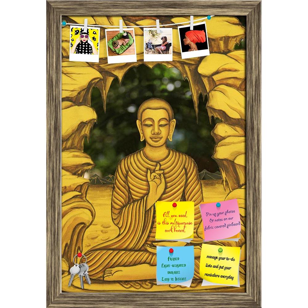 ArtzFolio Lord Buddha D2 Printed Bulletin Board Notice Pin Board Soft Board | Framed-Bulletin Boards Framed-AZSAO13947111BLB_FR_L-Image Code 5001201 Vishnu Image Folio Pvt Ltd, IC 5001201, ArtzFolio, Bulletin Boards Framed, Religious, Fine Art Reprint, lord, buddha, d2, printed, bulletin, board, notice, pin, soft, framed, pin up board, push pin board, extra large cork board, big pin board, notice board, small bulletin board, cork board, wall notice board, giant cork board, bulletin board, office notice boar