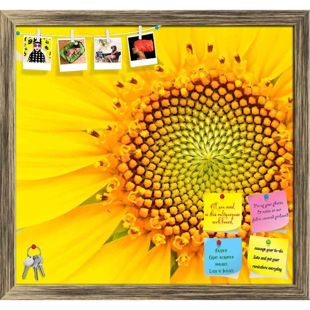 ArtzFolio Yellow Sunflower Printed Bulletin Board Notice Pin Board Soft Board | Framed-Bulletin Boards Framed-AZSAO13947912BLB_FR_L-Image Code 5001202 Vishnu Image Folio Pvt Ltd, IC 5001202, ArtzFolio, Bulletin Boards Framed, Floral, Photography, yellow, sunflower, printed, bulletin, board, notice, pin, soft, framed, pin up board, push pin board, extra large cork board, big pin board, notice board, small bulletin board, cork board, wall notice board, giant cork board, bulletin board, office notice board, of