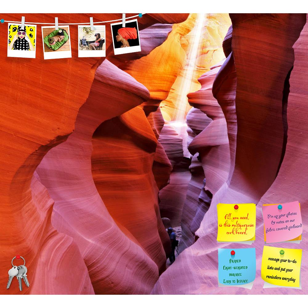 ArtzFolio Ray Of Sunlight In The Antelope Canyon Printed Bulletin Board Notice Pin Board Soft Board | Frameless-Bulletin Boards Frameless-AZSAO13952085BLB_FL_L-Image Code 5001203 Vishnu Image Folio Pvt Ltd, IC 5001203, ArtzFolio, Bulletin Boards Frameless, Places, Photography, ray, of, sunlight, in, the, antelope, canyon, printed, bulletin, board, notice, pin, soft, frameless, a, thin, illuminates, sandy, bottom, noon, red-orange, pin up board, push pin board, extra large cork board, big pin board, notice b