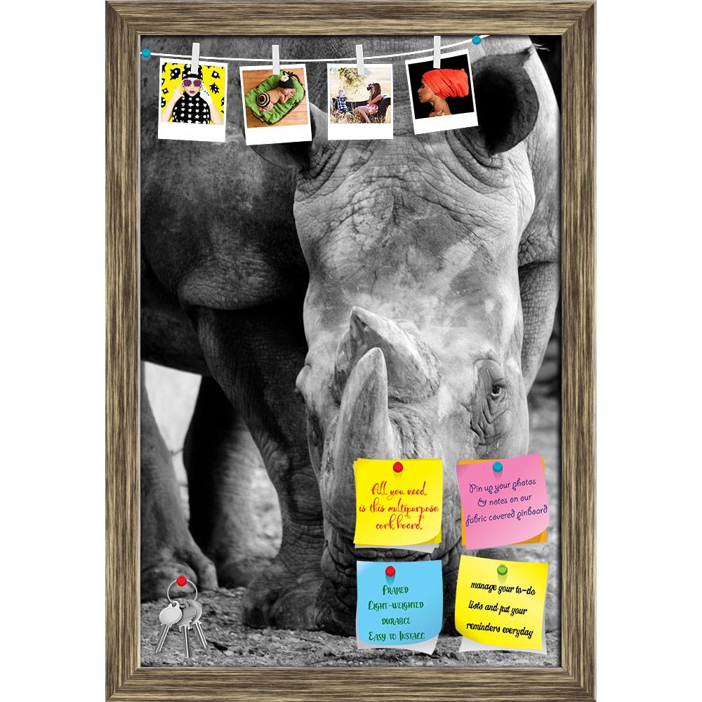 ArtzFolio Rhino Printed Bulletin Board Notice Pin Board Soft Board | Framed-Bulletin Boards Framed-AZSAO13962965BLB_FR_L-Image Code 5001204 Vishnu Image Folio Pvt Ltd, IC 5001204, ArtzFolio, Bulletin Boards Framed, Animals, Photography, rhino, printed, bulletin, board, notice, pin, soft, framed, pin up board, push pin board, extra large cork board, big pin board, notice board, small bulletin board, cork board, wall notice board, giant cork board, bulletin board, office notice board, office cork board, giant