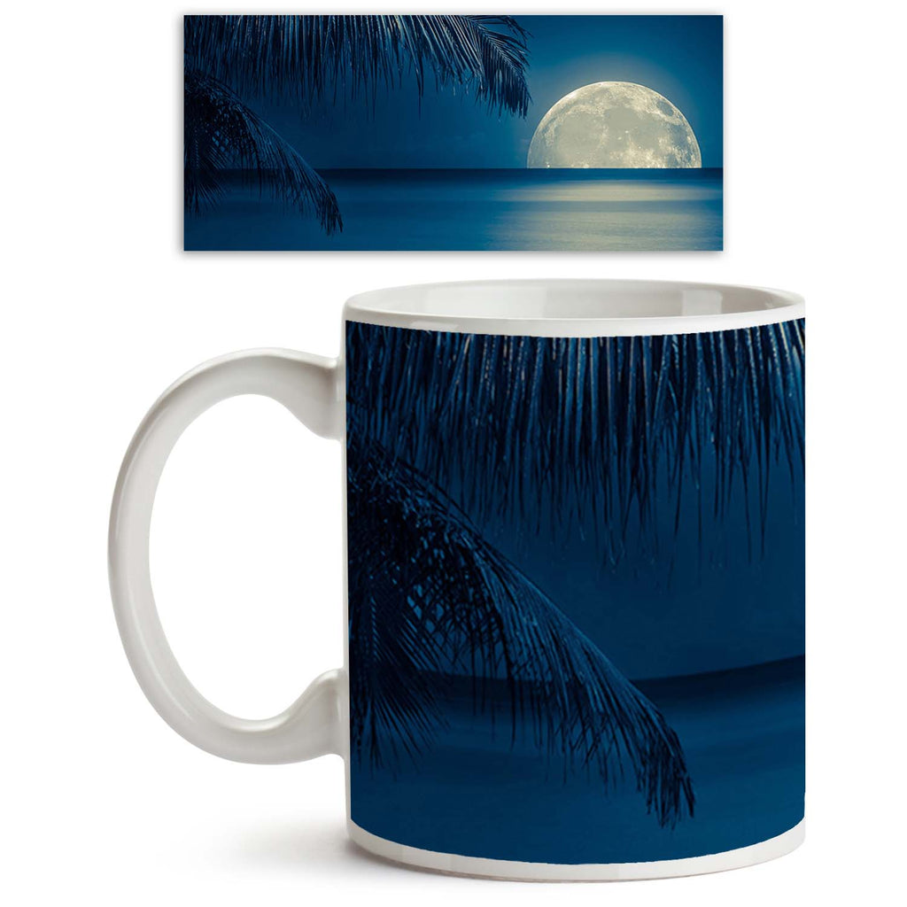 ArtzFolio Full Moon Reflected On Calm Water Ceramic Coffee Tea Mug Inside White-Coffee Mugs-AZKIT13971811MUG_L-Image Code 5001208 Vishnu Image Folio Pvt Ltd, IC 5001208, ArtzFolio, Coffee Mugs, Landscapes, Digital Art, full, moon, reflected, on, calm, water, ceramic, coffee, tea, mug, inside, white, beautiful, tropical, beach, toned, blue, coffee mugs with logo, promotional mugs, bulk coffee mug, office mugs, amazonbasics, custom coffee mugs, custom ceramic mugs, 11ounce ceramic coffee mug, coffee cup gift,