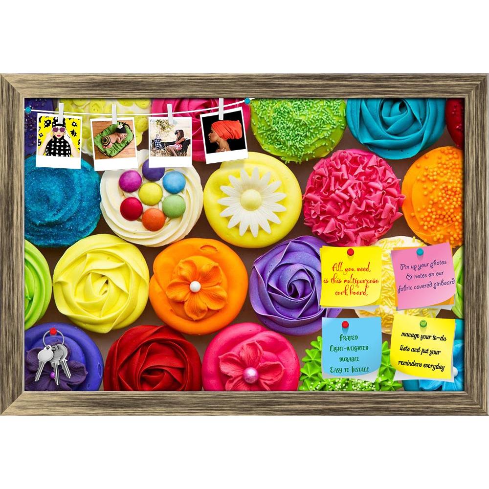 ArtzFolio Cupcakes Photo Printed Bulletin Board Notice Pin Board Soft Board | Framed-Bulletin Boards Framed-AZSAO14051467BLB_FR_L-Image Code 5001224 Vishnu Image Folio Pvt Ltd, IC 5001224, ArtzFolio, Bulletin Boards Framed, Food & Beverage, Photography, cupcakes, photo, printed, bulletin, board, notice, pin, soft, framed, pin up board, push pin board, extra large cork board, big pin board, notice board, small bulletin board, cork board, wall notice board, giant cork board, bulletin board, office notice boar
