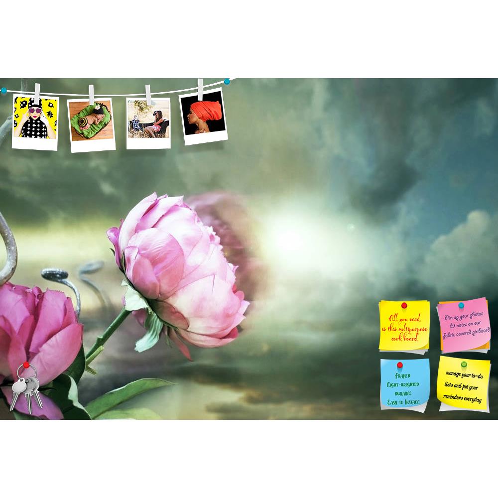 ArtzFolio Two Pink Roses With A Cloudy Sky Printed Bulletin Board Notice Pin Board Soft Board | Frameless-Bulletin Boards Frameless-AZSAO14090298BLB_FL_L-Image Code 5001225 Vishnu Image Folio Pvt Ltd, IC 5001225, ArtzFolio, Bulletin Boards Frameless, Floral, Photography, two, pink, roses, with, a, cloudy, sky, printed, bulletin, board, notice, pin, soft, frameless, fabric, beautiful, background, pin up board, push pin board, extra large cork board, big pin board, notice board, small bulletin board, cork boa