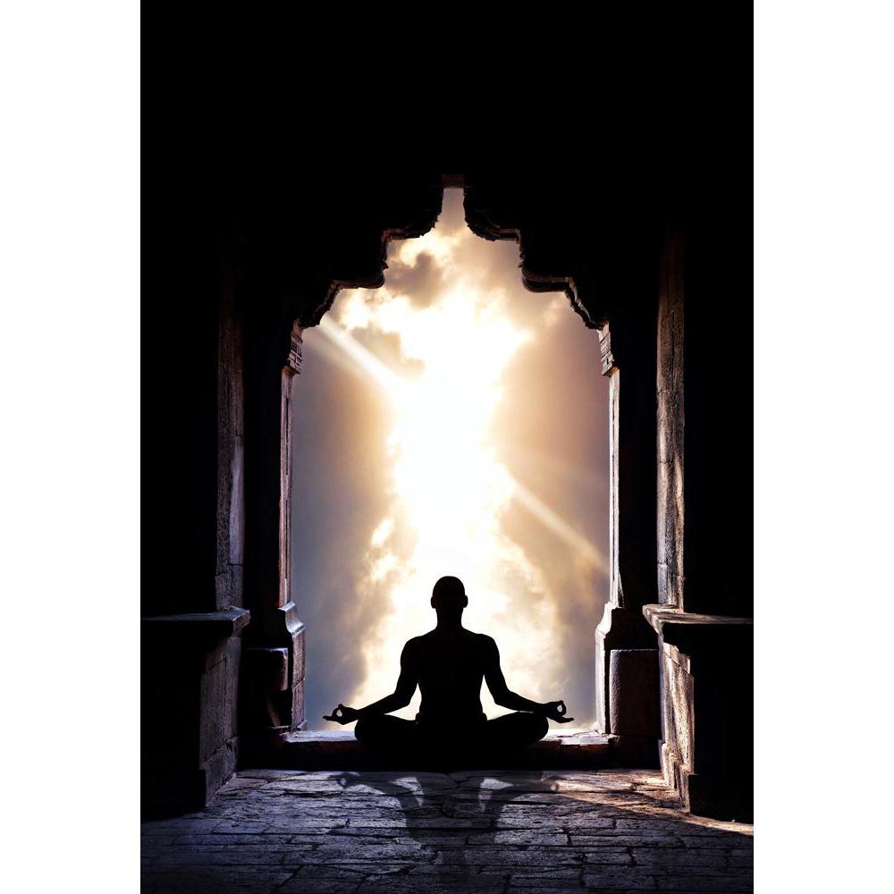 Yoga Meditation In Lotus Pose Canvas Painting Synthetic Frame-Paintings MDF Framing-AFF_FR-IC 5001229 IC 5001229, Automobiles, Buddhism, Calligraphy, Health, Indian, Nature, Religion, Religious, Scenic, Space, Spiritual, Sports, Sunsets, Text, Transportation, Travel, Vehicles, yoga, meditation, in, lotus, pose, canvas, painting, synthetic, frame, chakra, india, inner, peace, arch, asana, bizarre, calm, class, clouds, concentration, connection, energy, exercise, fitness, freedom, gate, god, harmony, healthy,