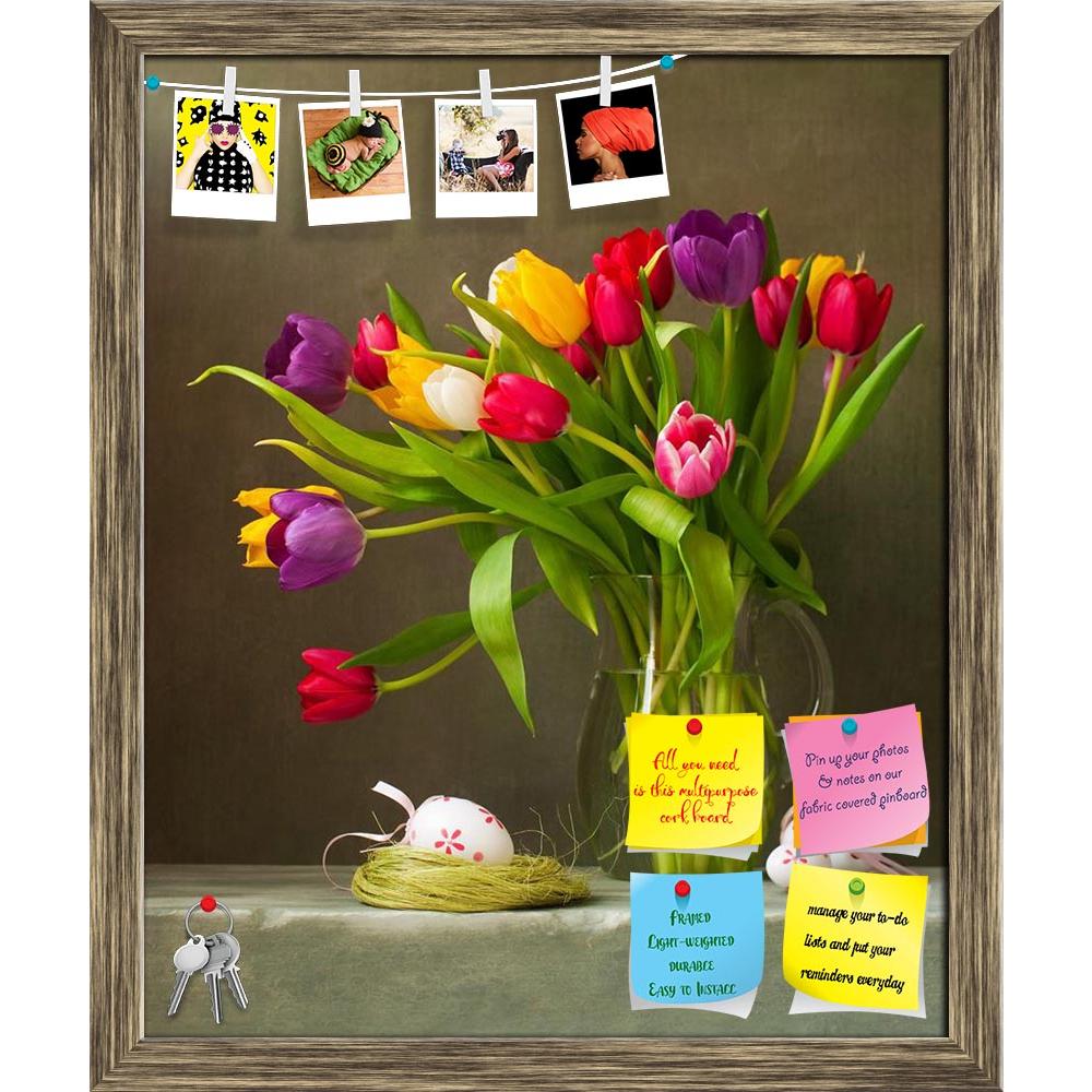ArtzFolio Tulips & Easter Eggs Printed Bulletin Board Notice Pin Board Soft Board | Framed-Bulletin Boards Framed-AZSAO14180289BLB_FR_L-Image Code 5001235 Vishnu Image Folio Pvt Ltd, IC 5001235, ArtzFolio, Bulletin Boards Framed, Floral, Still Life, Photography, tulips, easter, eggs, printed, bulletin, board, notice, pin, soft, framed, still, life, pin up board, push pin board, extra large cork board, big pin board, notice board, small bulletin board, cork board, wall notice board, giant cork board, bulleti