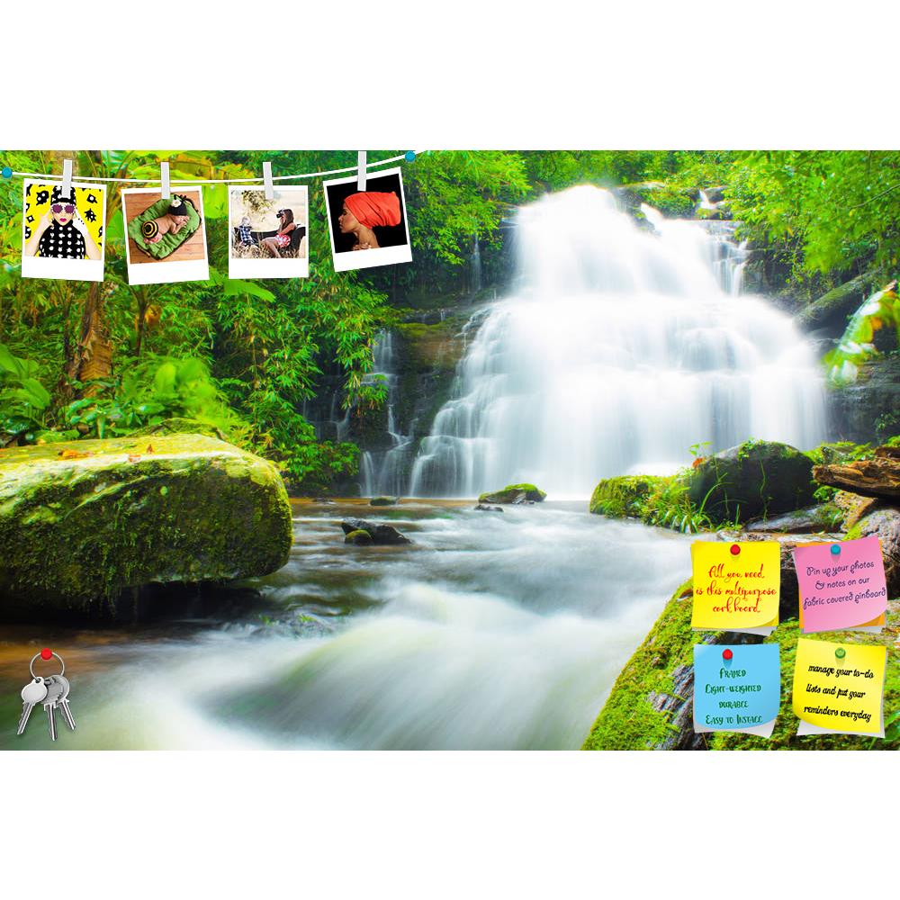 ArtzFolio Mundaeng Waterfall Thailand Printed Bulletin Board Notice Pin Board Soft Board | Frameless-Bulletin Boards Frameless-AZSAO14190398BLB_FL_L-Image Code 5001240 Vishnu Image Folio Pvt Ltd, IC 5001240, ArtzFolio, Bulletin Boards Frameless, Landscapes, Photography, mundaeng, waterfall, thailand, printed, bulletin, board, notice, pin, soft, frameless, pin up board, push pin board, extra large cork board, big pin board, notice board, small bulletin board, cork board, wall notice board, giant cork board, 