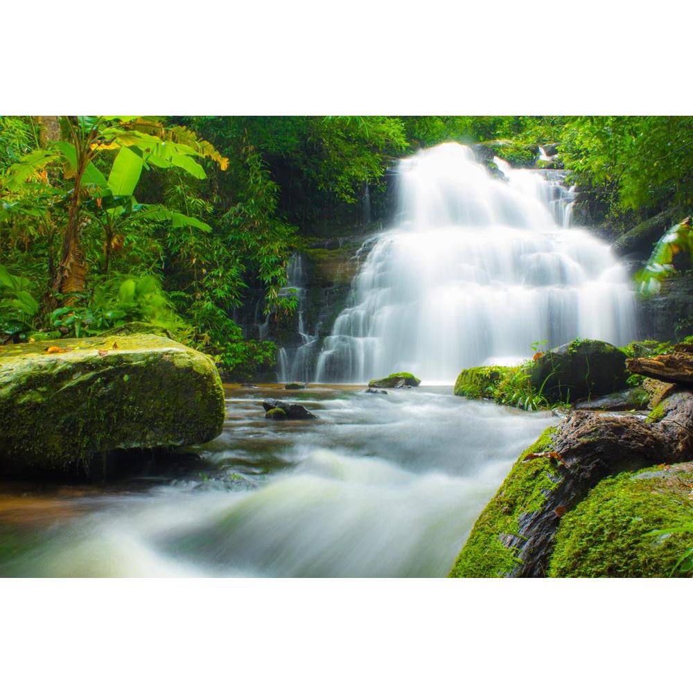Pitaara Box Mundaeng Waterfall Thailand Peel & Stick Vinyl Wall Sticker-Laminated Wall Stickers-PBART14190398LAM_UN_L-Image Code 5001240 Vishnu Image Folio Pvt Ltd, IC 5001240, Pitaara Box, Laminated Wall Stickers, Landscapes, Photography, mundaeng, waterfall, thailand, peel, stick, vinyl, wall, sticker, wall sticker for bedroom, large size wall decal, wall sticker for drawing room, living room wall sticker decal, artzfolio, decorative wall sticker decal, big size wall sticker, waterproof wall sticker for h