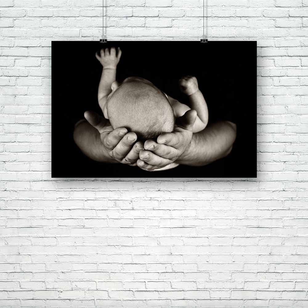 Father Holding His Little Boy Unframed Paper Poster-Paper Posters Unframed-POS_UN-IC 5001243 IC 5001243, Asian, Baby, Black, Black and White, Children, Family, Kids, Love, Parents, Romance, White, father, holding, his, little, boy, unframed, paper, poster, newborn, amp, and, background, body, care, caucasian, child, childcare, childhood, cute, dad, fatherhood, fragile, hand, happiness, happy, head, healthy, hold, human, infant, isolated, kid, life, male, man, men, parent, parenthood, parenting, peaceful, pr