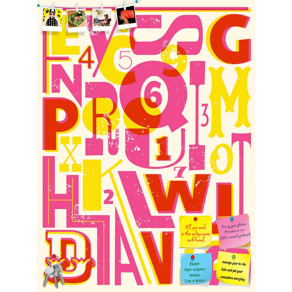 ArtzFolio Letters & Numbers In Retro Style Printed Bulletin Board Notice Pin Board Soft Board | Frameless-Bulletin Boards Frameless-AZSAO14285941BLB_FL_L-Image Code 5001249 Vishnu Image Folio Pvt Ltd, IC 5001249, ArtzFolio, Bulletin Boards Frameless, Kids, Quotes, Digital Art, letters, numbers, in, retro, style, printed, bulletin, board, notice, pin, soft, frameless, a, set, pin up board, push pin board, extra large cork board, big pin board, notice board, small bulletin board, cork board, wall notice board