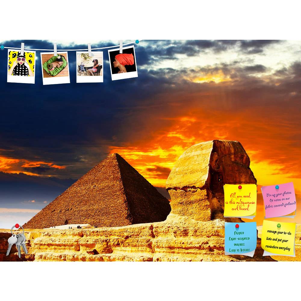 ArtzFolio Great Sphinx & The Pyramids Printed Bulletin Board Notice Pin Board Soft Board | Frameless-Bulletin Boards Frameless-AZSAO14327483BLB_FL_L-Image Code 5001253 Vishnu Image Folio Pvt Ltd, IC 5001253, ArtzFolio, Bulletin Boards Frameless, Places, Photography, great, sphinx, the, pyramids, printed, bulletin, board, notice, pin, soft, frameless, sunset, pin up board, push pin board, extra large cork board, big pin board, notice board, small bulletin board, cork board, wall notice board, giant cork boar