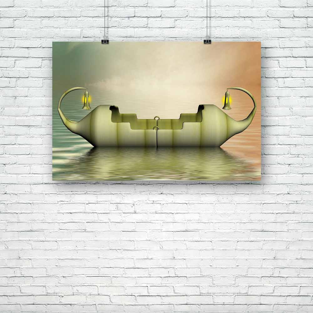 Boat With Lamps Unframed Paper Poster-Paper Posters Unframed-POS_UN-IC 5001254 IC 5001254, Art and Paintings, Boats, Books, Digital, Digital Art, Fantasy, Graphic, Landscapes, Nature, Nautical, Scenic, boat, with, lamps, unframed, paper, poster, amazing, art, backdrops, background, candle, cloud, dream, dreamy, fae, fairy, fairytale, lamp, landscape, magic, manipulation, mist, misty, moon, outdoor, peaceful, scenario, scene, scrapbook, sky, tales, waves, artzfolio, posters, wall posters, posters for room, p