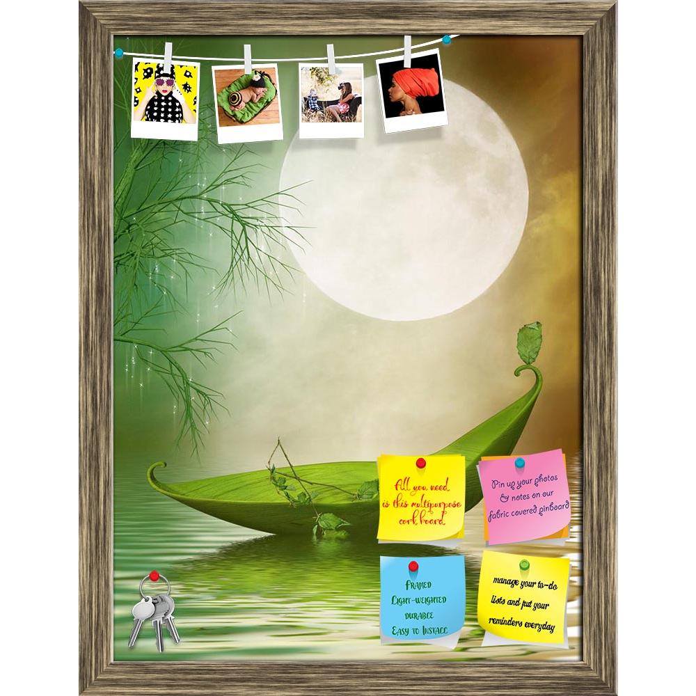 ArtzFolio Leaf Boat In The Lake Printed Bulletin Board Notice Pin Board Soft Board | Framed-Bulletin Boards Framed-AZSAO14331134BLB_FR_L-Image Code 5001257 Vishnu Image Folio Pvt Ltd, IC 5001257, ArtzFolio, Bulletin Boards Framed, Fantasy, Kids, Landscapes, Digital Art, leaf, boat, in, the, lake, printed, bulletin, board, notice, pin, soft, framed, nigth, pin up board, push pin board, extra large cork board, big pin board, notice board, small bulletin board, cork board, wall notice board, giant cork board, 