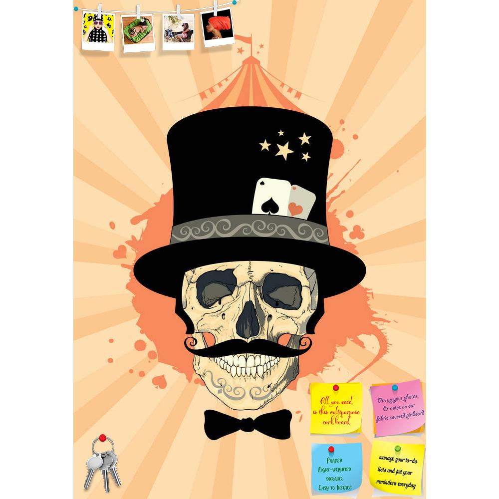 ArtzFolio Circus Design With Magician Skull Printed Bulletin Board Notice Pin Board Soft Board | Frameless-Bulletin Boards Frameless-AZSAO14341077BLB_FL_L-Image Code 5001258 Vishnu Image Folio Pvt Ltd, IC 5001258, ArtzFolio, Bulletin Boards Frameless, Portraits, Digital Art, circus, design, with, magician, skull, printed, bulletin, board, notice, pin, soft, frameless, template, pin up board, push pin board, extra large cork board, big pin board, notice board, small bulletin board, cork board, wall notice bo