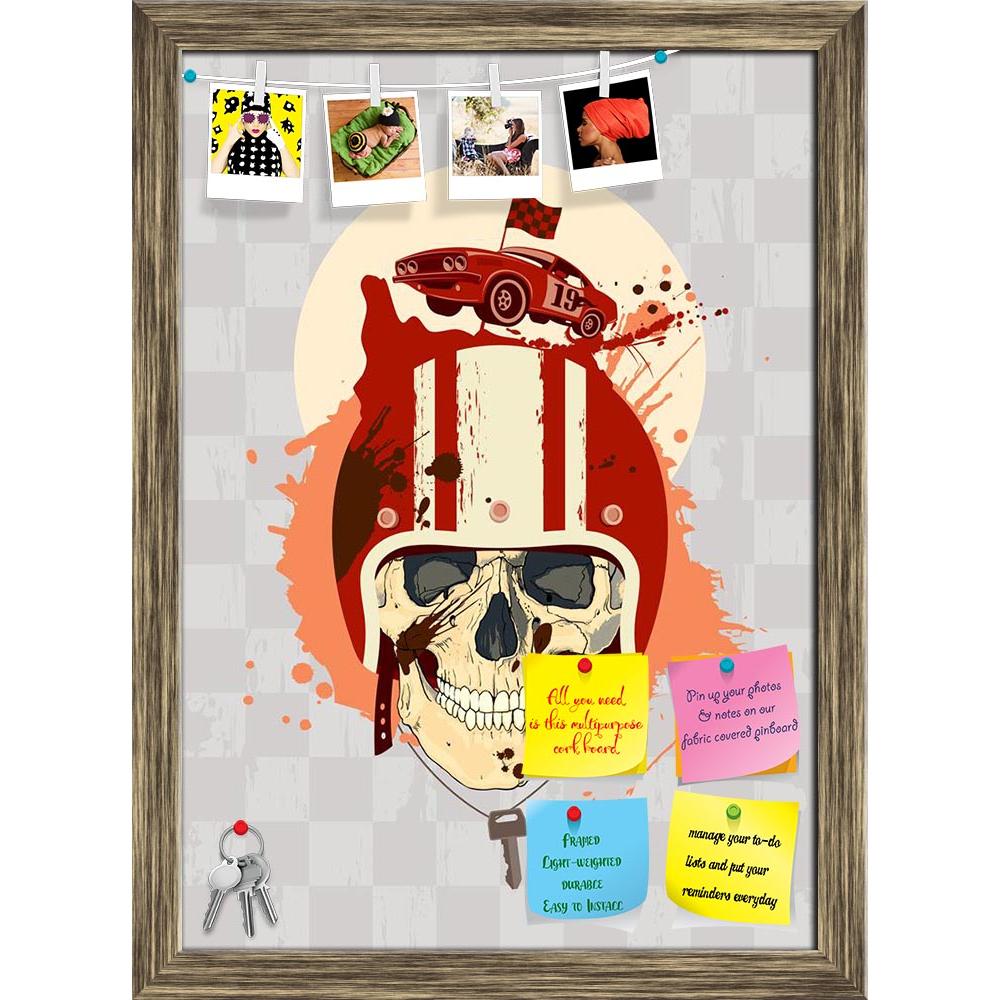 ArtzFolio Racing Design With Racer Skull Printed Bulletin Board Notice Pin Board Soft Board | Framed-Bulletin Boards Framed-AZSAO14445590BLB_FR_L-Image Code 5001282 Vishnu Image Folio Pvt Ltd, IC 5001282, ArtzFolio, Bulletin Boards Framed, Portraits, Digital Art, racing, design, with, racer, skull, printed, bulletin, board, notice, pin, soft, framed, template, pin up board, push pin board, extra large cork board, big pin board, notice board, small bulletin board, cork board, wall notice board, giant cork bo