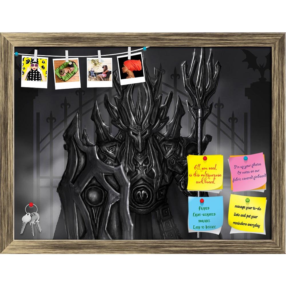 ArtzFolio Knight Of Death Printed Bulletin Board Notice Pin Board Soft Board | Framed-Bulletin Boards Framed-AZSAO14505498BLB_FR_L-Image Code 5001290 Vishnu Image Folio Pvt Ltd, IC 5001290, ArtzFolio, Bulletin Boards Framed, Fantasy, Fine Art Reprint, knight, of, death, printed, bulletin, board, notice, pin, soft, framed, iron, guardian, pin up board, push pin board, extra large cork board, big pin board, notice board, small bulletin board, cork board, wall notice board, giant cork board, bulletin board, of