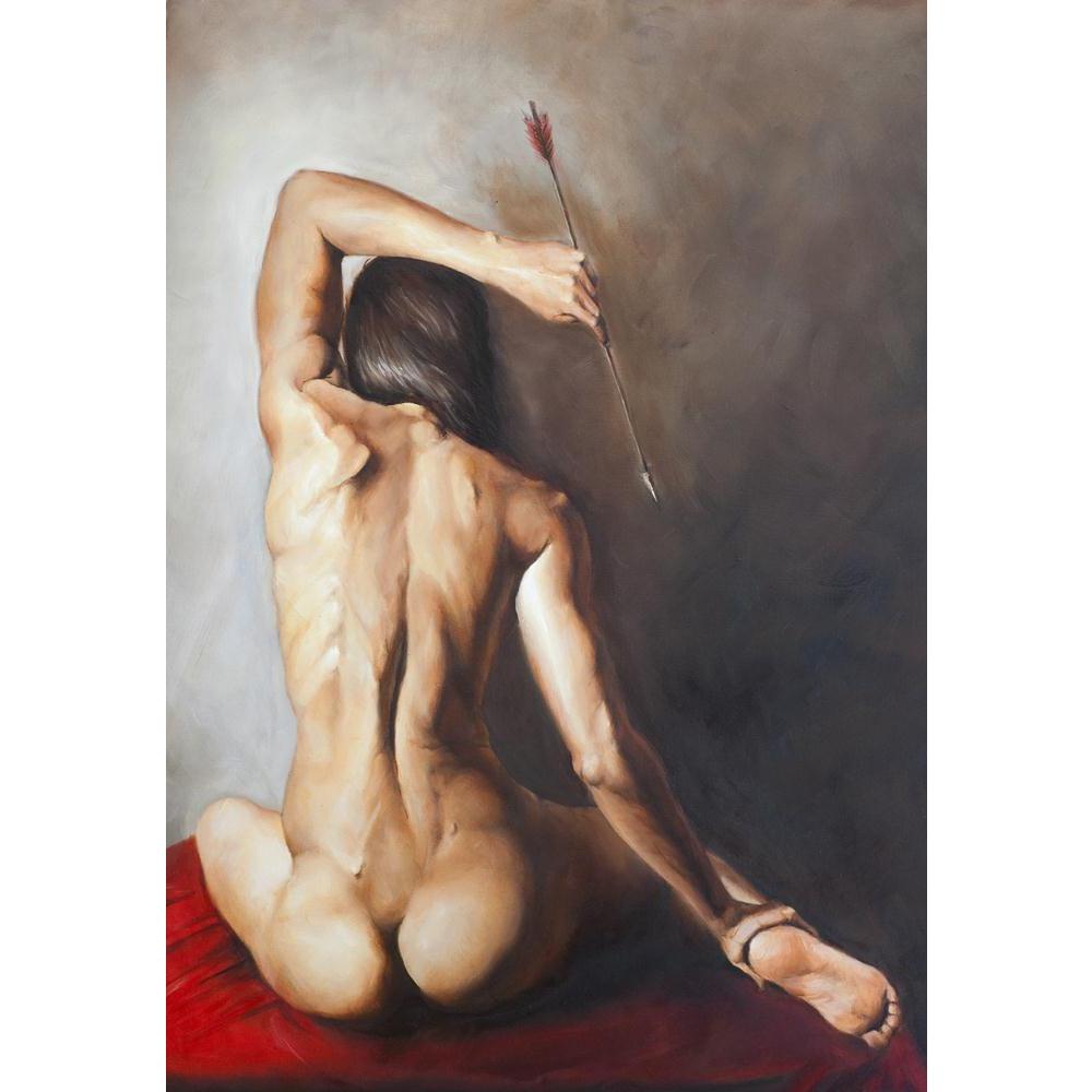 Young Woman Canvas Painting Synthetic Frame-Paintings MDF Framing-AFF_FR-IC 5001293 IC 5001293, Art and Paintings, Paintings, People, young, woman, canvas, painting, synthetic, frame, oil, art, artist, brush, color, colors, easel, man, paint, painter, palette, picture, talent, artzfolio, wall decor for living room, wall frames for living room, frames for living room, wall art, canvas painting, wall frame, scenery, panting, paintings for living room, framed wall art, wall painting, scenery painting, framed w