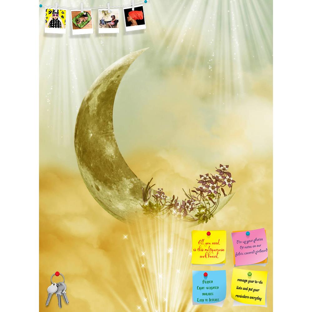ArtzFolio Fantasy Moon In A Cloudy Sky Printed Bulletin Board Notice Pin Board Soft Board | Frameless-Bulletin Boards Frameless-AZSAO14548205BLB_FL_L-Image Code 5001305 Vishnu Image Folio Pvt Ltd, IC 5001305, ArtzFolio, Bulletin Boards Frameless, Fantasy, Kids, Landscapes, Digital Art, moon, in, a, cloudy, sky, printed, bulletin, board, notice, pin, soft, frameless, gold, pin up board, push pin board, extra large cork board, big pin board, notice board, small bulletin board, cork board, wall notice board, g
