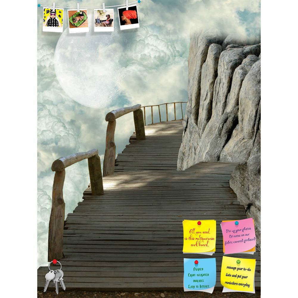 ArtzFolio Balcony In The Sky With Big Rocks Printed Bulletin Board Notice Pin Board Soft Board | Frameless-Bulletin Boards Frameless-AZSAO14548224BLB_FL_L-Image Code 5001308 Vishnu Image Folio Pvt Ltd, IC 5001308, ArtzFolio, Bulletin Boards Frameless, Fantasy, Digital Art, balcony, in, the, sky, with, big, rocks, printed, bulletin, board, notice, pin, soft, frameless, art, backdrops, background, bridge, castle, charts, children, cliff, cloud, clouds, cloudy, colors, digital, dream, dreams, dreamy, fae, fair