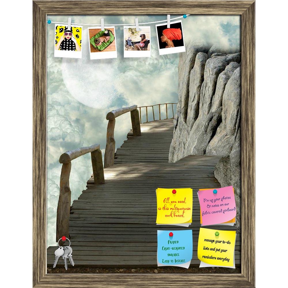 ArtzFolio Balcony In The Sky With Big Rocks Printed Bulletin Board Notice Pin Board Soft Board | Framed-Bulletin Boards Framed-AZSAO14548224BLB_FR_L-Image Code 5001308 Vishnu Image Folio Pvt Ltd, IC 5001308, ArtzFolio, Bulletin Boards Framed, Fantasy, Digital Art, balcony, in, the, sky, with, big, rocks, printed, bulletin, board, notice, pin, soft, framed, art, backdrops, background, bridge, castle, charts, children, cliff, cloud, clouds, cloudy, colors, digital, dream, dreams, dreamy, fae, fairy, fairytale