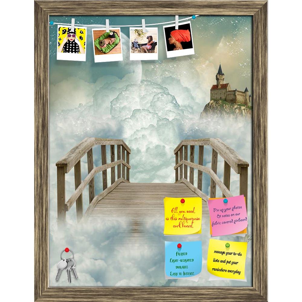 ArtzFolio Bridge & Old Castle Printed Bulletin Board Notice Pin Board Soft Board | Framed-Bulletin Boards Framed-AZSAO14548252BLB_FR_L-Image Code 5001311 Vishnu Image Folio Pvt Ltd, IC 5001311, ArtzFolio, Bulletin Boards Framed, Fantasy, Kids, Landscapes, Digital Art, bridge, old, castle, printed, bulletin, board, notice, pin, soft, framed, landscape, pin up board, push pin board, extra large cork board, big pin board, notice board, small bulletin board, cork board, wall notice board, giant cork board, bull