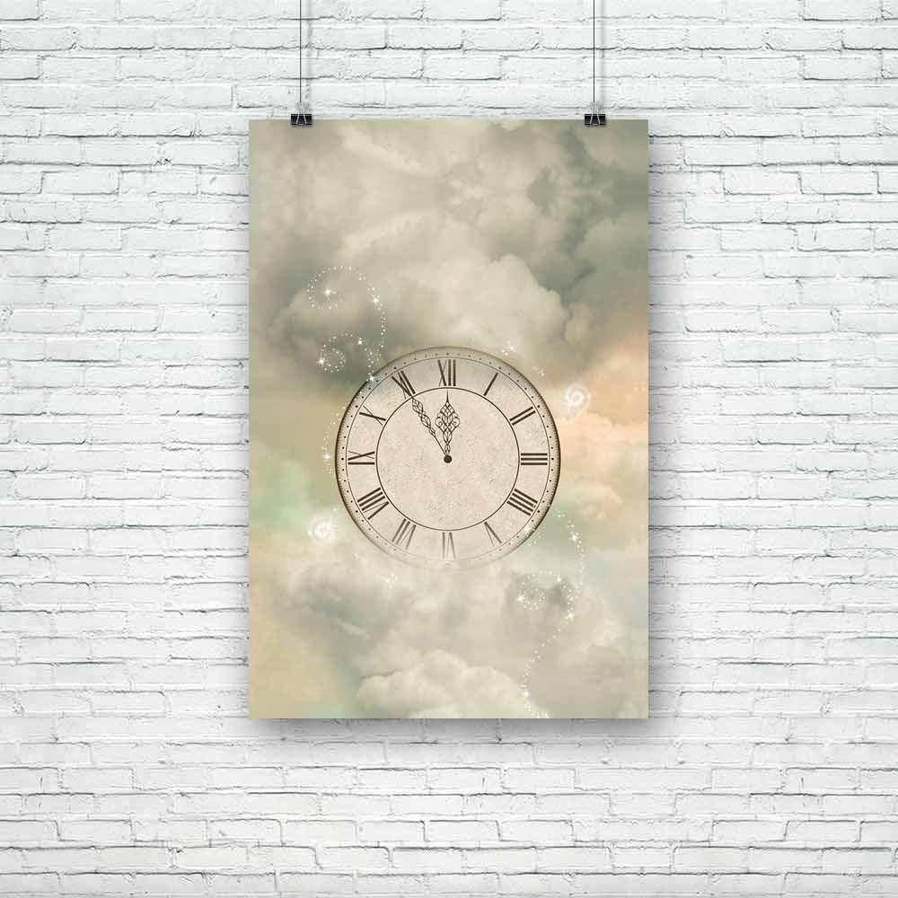 Magic Clock In The Sky Unframed Paper Poster-Paper Posters Unframed-POS_UN-IC 5001313 IC 5001313, Art and Paintings, Baby, Children, Digital, Digital Art, Fantasy, Graphic, Kids, Landscapes, Nature, Religion, Religious, Scenic, Spiritual, Stars, magic, clock, in, the, sky, unframed, paper, poster, art, backdrops, background, beautiful, cloud, clouds, concept, dream, dreams, dreamy, fairy, fairytale, fantastic, frame, heaven, landscape, light, lighting, manipulation, minute, mist, misty, outdoor, peaceful, s