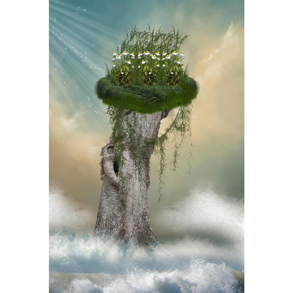ArtzFolio Fantasy Landscape In The Ocean Unframed Paper Poster-Paper Posters Unframed-AZART14548287POS_UN_L-Image Code 5001316 Vishnu Image Folio Pvt Ltd, IC 5001316, ArtzFolio, Paper Posters Unframed, Fantasy, Kids, Landscapes, Digital Art, landscape, in, the, ocean, unframed, paper, poster, wall, large, size, for, living, room, home, decoration, big, framed, decor, posters, pitaara, box, modern, art, with, frame, bedroom, amazonbasics, door, drawing, small, decorative, office, reception, multiple, friends