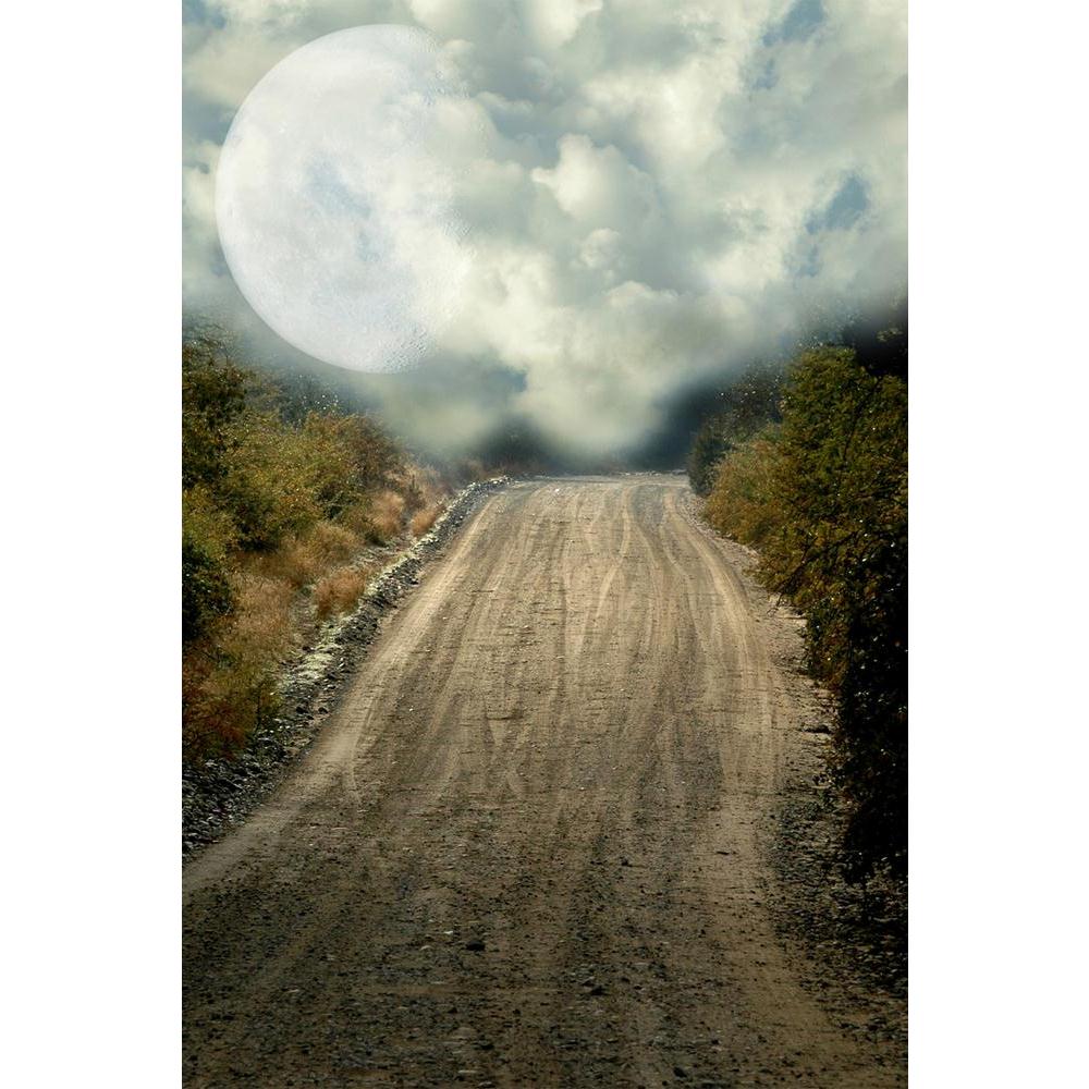 ArtzFolio Peaceful Path With Big Moon Unframed Paper Poster-Paper Posters Unframed-AZART14548291POS_UN_L-Image Code 5001317 Vishnu Image Folio Pvt Ltd, IC 5001317, ArtzFolio, Paper Posters Unframed, Landscapes, Photography, peaceful, path, with, big, moon, unframed, paper, poster, wall, large, size, for, living, room, home, decoration, framed, decor, posters, pitaara, box, modern, art, frame, bedroom, amazonbasics, door, drawing, small, decorative, office, reception, multiple, friends, images, reprints, rep
