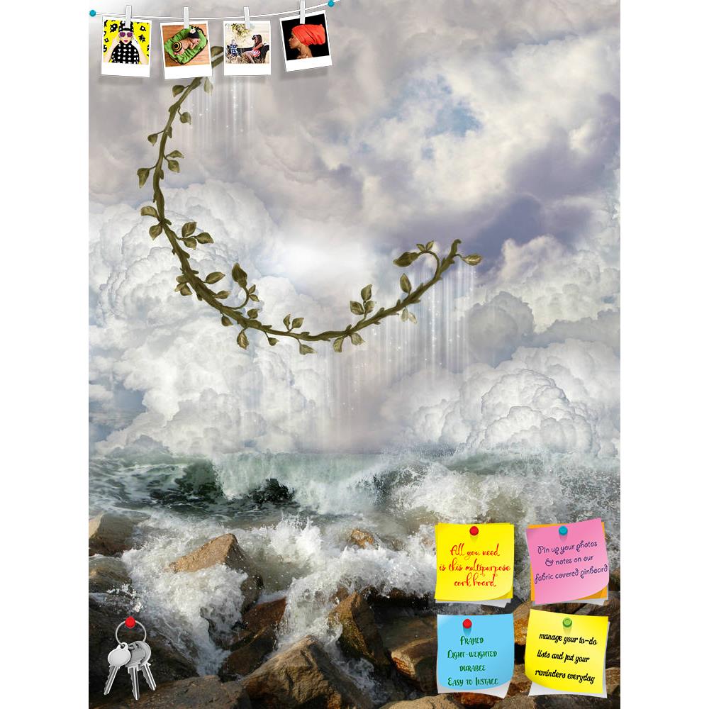 ArtzFolio Moon Over The Ocean Printed Bulletin Board Notice Pin Board Soft Board | Frameless-Bulletin Boards Frameless-AZSAO14548292BLB_FL_L-Image Code 5001318 Vishnu Image Folio Pvt Ltd, IC 5001318, ArtzFolio, Bulletin Boards Frameless, Fantasy, Kids, Landscapes, Digital Art, moon, over, the, ocean, printed, bulletin, board, notice, pin, soft, frameless, ivy, rocks, pin up board, push pin board, extra large cork board, big pin board, notice board, small bulletin board, cork board, wall notice board, giant 
