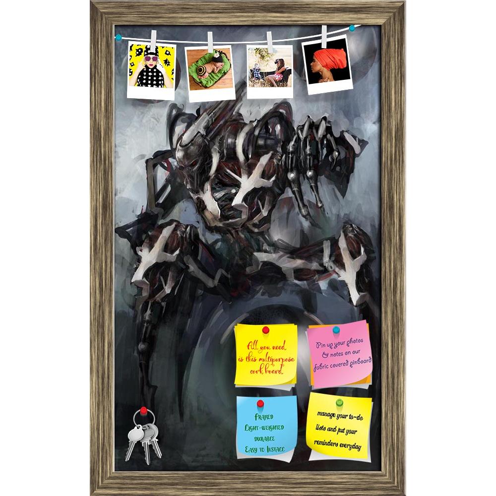 ArtzFolio Bionic Cybernetics Alien Worior D2 Printed Bulletin Board Notice Pin Board Soft Board | Framed-Bulletin Boards Framed-AZSAO14549800BLB_FR_L-Image Code 5001320 Vishnu Image Folio Pvt Ltd, IC 5001320, ArtzFolio, Bulletin Boards Framed, Fantasy, Fine Art Reprint, bionic, cybernetics, alien, worior, d2, printed, bulletin, board, notice, pin, soft, framed, concept, pin up board, push pin board, extra large cork board, big pin board, notice board, small bulletin board, cork board, wall notice board, gia