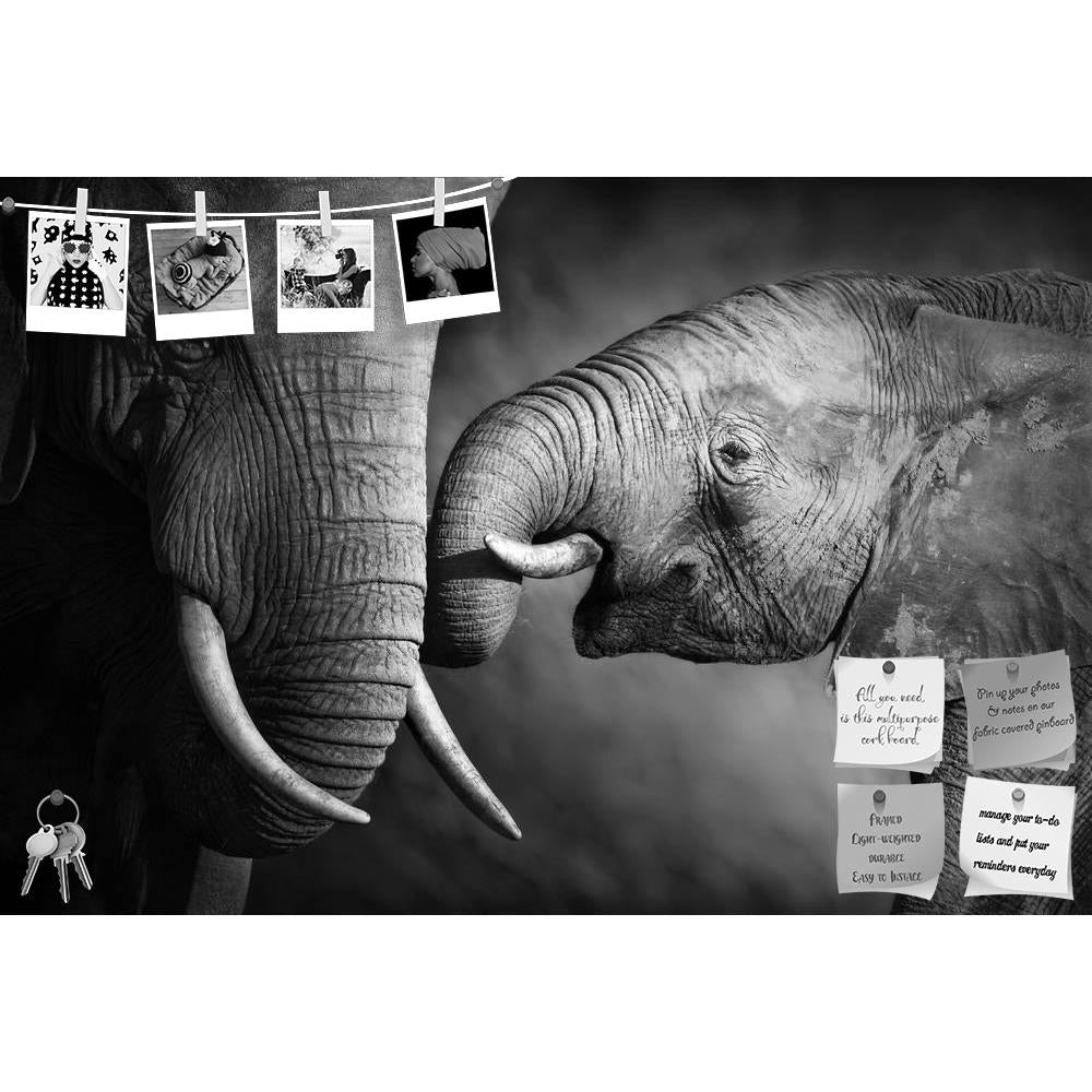 ArtzFolio Elephants Showing Affection Printed Bulletin Board Notice Pin Board Soft Board | Frameless-Bulletin Boards Frameless-AZSAO14557134BLB_FL_L-Image Code 5001322 Vishnu Image Folio Pvt Ltd, IC 5001322, ArtzFolio, Bulletin Boards Frameless, Animals, Photography, elephants, showing, affection, printed, bulletin, board, notice, pin, soft, frameless, artistic, processing, pin up board, push pin board, extra large cork board, big pin board, notice board, small bulletin board, cork board, wall notice board,