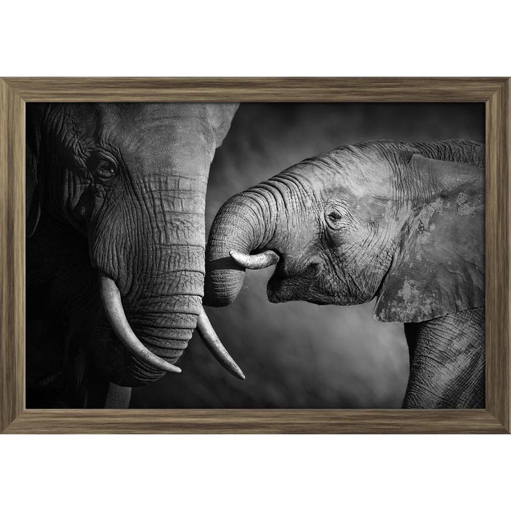 ArtzFolio Elephants Showing Affection Paper Poster Frame | Top Acrylic Glass-Paper Posters Framed-AZART14557134POS_FR_L-Image Code 5001322 Vishnu Image Folio Pvt Ltd, IC 5001322, ArtzFolio, Paper Posters Framed, Animals, Photography, elephants, showing, affection, paper, poster, frame, top, acrylic, glass, artistic, processing, wall poster large size, wall poster for living room, poster for home decoration, paper poster, big size room poster, framed wall poster for living room, home decor posters, pitaara b