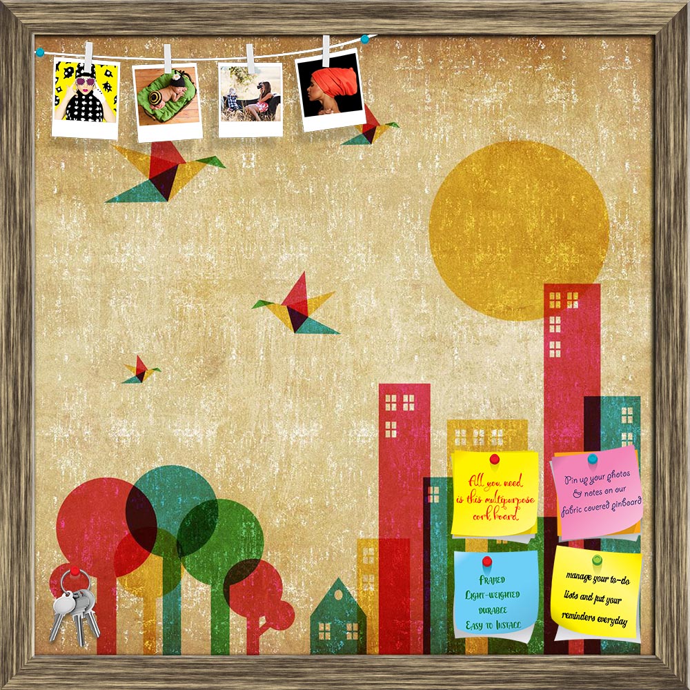 ArtzFolio Spring Time Printed Bulletin Board Notice Pin Board Soft Board | Framed-Bulletin Boards Framed-AZSAO14598086BLB_FR_L-Image Code 5001334 Vishnu Image Folio Pvt Ltd, IC 5001334, ArtzFolio, Bulletin Boards Framed, Kids, Digital Art, spring, time, printed, bulletin, board, notice, pin, soft, framed, vintage, city, background, colorful, humming, birds, flying, forest, pin up board, push pin board, extra large cork board, big pin board, notice board, small bulletin board, cork board, wall notice board, 