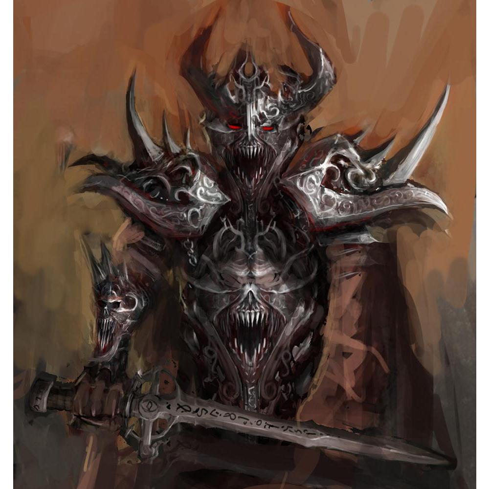 General Leading His Army In War Canvas Painting Synthetic Frame-Paintings MDF Framing-AFF_FR-IC 5001340 IC 5001340, Ancient, Art and Paintings, Fantasy, Historical, Illustrations, Medieval, Paintings, Vintage, general, leading, his, army, in, war, canvas, painting, synthetic, frame, warrior, demon, knight, art, devil, demons, castle, satan, dark, armor, afterlife, anger, angry, apocalyptic, armored, armour, bad, creature, death, demonic, diabolic, doom, ember, energy, evil, illustration, imaginary, leader, 